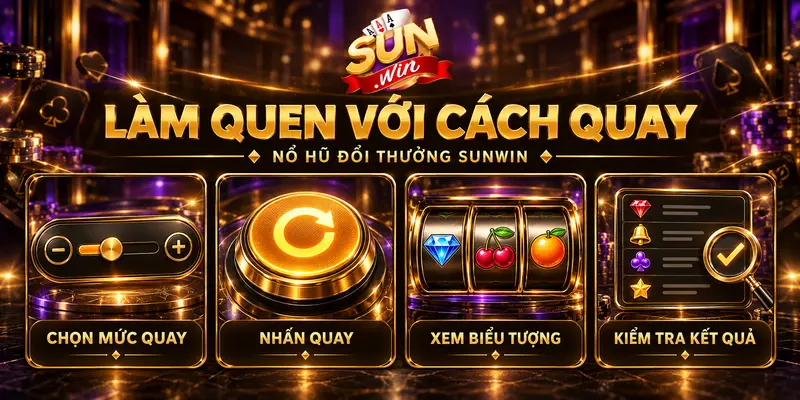 Các thao tác chọn mức quay, thực hiện quay và kiểm tra kết quả.
