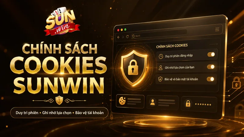 Chính sách Cookies Sunwin và phạm vi sử dụng Cookies