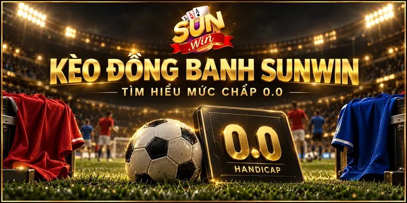 Kèo đồng banh Sunwin với mức chấp 0.0.