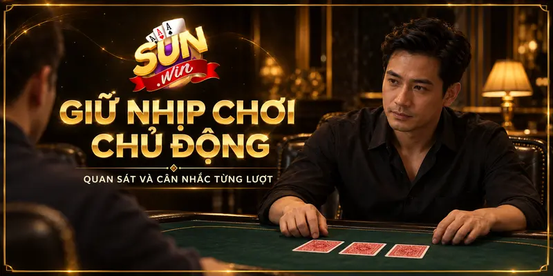 Người chơi bài cào quan sát và cân nhắc trước mỗi lượt.