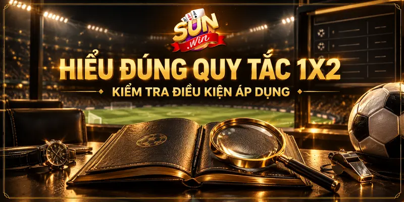 Kiểm tra quy tắc và điều kiện áp dụng của kèo châu Âu 1X2.