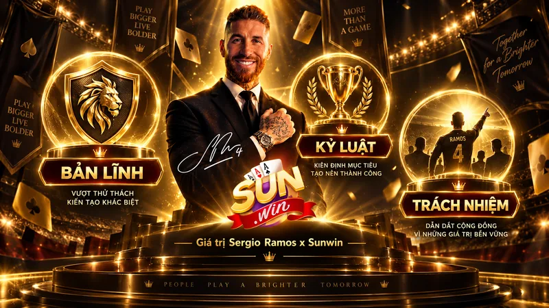 Bản lĩnh kỷ luật và tinh thần thủ lĩnh trong chiến dịch Sergio Ramos x Sunwin