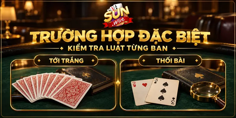 Kiểm tra quy định tới trắng và thối bài trong Tiến Lên Miền Nam.